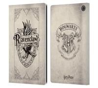 Head Case Designs sous Licence Officielle Harry Potter Ravenclaw Parchemin Sorcerer's Stone I Étui Portefeuille en Cuir Compatible avec Amazon Fire Max 11 2023