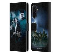 Head Case Designs sous Licence Officielle Harry Potter Ron, Harry & Hermione Poster 2 Prisoner of Azkaban IV Étui Portefeuille en Cuir Compatible avec Samsung Galaxy A36 5G