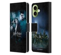 Head Case Designs sous Licence Officielle Harry Potter Ron, Harry & Hermione Poster 2 Prisoner of Azkaban IV Étui Portefeuille en Cuir Compatible avec Apple iPhone 17