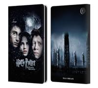 Head Case Designs sous Licence Officielle Harry Potter Ron, Harry & Hermione Poster 3 Prisoner of Azkaban IV Étui Portefeuille en Cuir Compatible avec Amazon Fire 7 2022