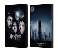 Head Case Designs sous Licence Officielle Harry Potter Ron, Harry & Hermione Poster 3 Prisoner of Azkaban IV Étui Portefeuille en Cuir Compatible avec Apple iPad Pro 11 M4/M5 2024/2025