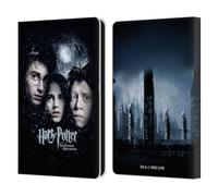 Head Case Designs sous Licence Officielle Harry Potter Ron, Harry & Hermione Poster 3 Prisoner of Azkaban IV Étui Portefeuille en Cuir Compatible avec Amazon Kindle Paperwhite 6