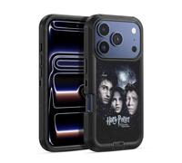 Head Case Designs sous Licence Officielle Harry Potter Ron, Harry & Hermione Poster 3 Prisoner of Azkaban IV Étui Antichoc Ultra-Blindé Compatible avec Apple iPhone 17 Pro