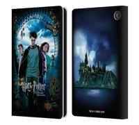 Head Case Designs sous Licence Officielle Harry Potter Ron, Harry & Hermione Poster Prisoner of Azkaban IV Étui Portefeuille en Cuir Compatible avec Amazon Fire 7 2022