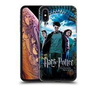 Head Case Designs sous Licence Officielle Harry Potter Ron, Harry & Hermione Poster Prisoner of Azkaban IV Coque Dure pour l'arrière Compatible avec Apple iPhone XS Max