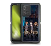 Head Case Designs sous Licence Officielle Harry Potter Ron, Hermione Et Harry Célébration Anime Étui Antichoc Ultra-Blindé Compatible avec Galaxy A52 / A52s / 5G (2021)
