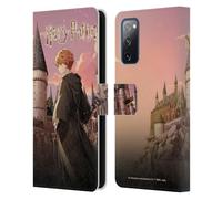Head Case Designs sous Licence Officielle Harry Potter Ron Weasley Célébration Anime Étui Portefeuille en Cuir Compatible avec Samsung Galaxy S20 FE / 5G