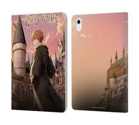 Head Case Designs sous Licence Officielle Harry Potter Ron Weasley Célébration Anime Étui Portefeuille en Cuir Compatible avec Apple iPad Air 11 2020/2022/2024/2025