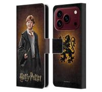 Head Case Designs sous Licence Officielle Harry Potter Ron Weasley Chamber of Secrets IV Étui Portefeuille en Cuir Compatible avec Apple iPhone 18 Pro