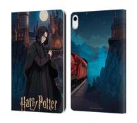 Head Case Designs sous Licence Officielle Harry Potter Severus Snape Célébration Anime Étui Portefeuille en Cuir Compatible avec Apple iPad 10.9 2022/2025