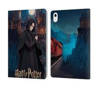 Head Case Designs sous Licence Officielle Harry Potter Severus Snape Célébration Anime Étui Portefeuille en Cuir Compatible avec Apple iPad Air 11 2020/2022/2024/2025