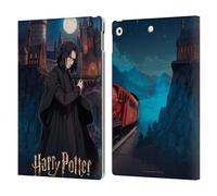 Head Case Designs sous Licence Officielle Harry Potter Severus Snape Célébration Anime Étui Portefeuille en Cuir Compatible avec Apple iPad 10.2 2019/2020/2021