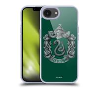 Head Case Designs sous Licence Officielle Harry Potter Slyntherin Crête Chamber of Secrets I Coque en Gel [Protection de Qualité Militaire] Compatible avec Apple iPhone 16e Et Compatible avec MagSafe