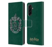 Head Case Designs sous Licence Officielle Harry Potter Slyntherin Crête Chamber of Secrets I Étui Portefeuille en Cuir Compatible avec Samsung Galaxy A36 5G