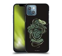 Head Case Designs sous Licence Officielle Harry Potter Slytherin Deathly Hallows XIV Coque Dure pour l'arrière Compatible avec Apple iPhone 13