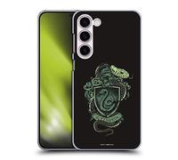 Head Case Designs sous Licence Officielle Harry Potter Slytherin Deathly Hallows XIV Coque Dure pour l'arrière Compatible avec Samsung Galaxy S23+ 5G