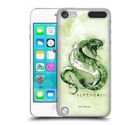 Head Case Designs sous Licence Officielle Harry Potter Slytherin Deathly Hallows XVI Coque Dure pour l'arrière Compatible avec Apple iPod Touch 5G 5th Gen