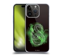 Head Case Designs sous Licence Officielle Harry Potter Slytherin Deathly Hallows XVIII Coque Dure pour l'arrière Compatible avec Apple iPhone 15 Pro