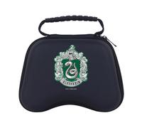 Head Case Designs Sous Licence Officielle Harry Potter Slytherin Insignes Et Personnages Étui De Transport Rigide De Voyage compatible avec PS5 DualSense & Xbox Controller