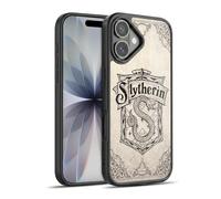 Head Case Designs sous Licence Officielle Harry Potter Slytherin Parchemin Sorcerer's Stone I Coque en Gel renforcée [Protection de Qualité Militaire] Compatible avec Apple iPhone 17