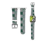 Head Case Designs sous Licence Officielle Harry Potter Slytherin Sorcerer's Stone III Bracelet De Montre en Cuir Véritable Compatible avec Apple Watch 38/40/41mm