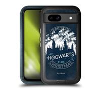 Head Case Designs sous Licence Officielle Harry Potter Stay At Hogwarts This Christmas Deathly Hallows XXXII Étui Antichoc Ultra-Blindé Compatible avec Google Pixel 8a
