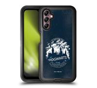 Head Case Designs sous Licence Officielle Harry Potter Stay At Hogwarts This Christmas Deathly Hallows XXXII Étui Antichoc Ultra-Blindé Compatible avec Samsung Galaxy A14 5G