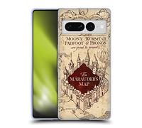 Head Case Designs sous Licence Officielle Harry Potter The Marauder's Map Prisoner of Azkaban II Coque en Gel Doux Compatible avec Google Pixel 7 Pro