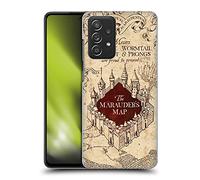 Head Case Designs sous Licence Officielle Harry Potter The Marauder's Map Prisoner of Azkaban II Coque Dure pour l'arrière Compatible avec Galaxy A52 / A52s / 5G (2021)