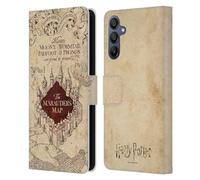 Head Case Designs sous Licence Officielle Harry Potter The Marauder's Map Prisoner of Azkaban II Coque en Cuir à Portefeuille Compatible avec Samsung Galaxy A15