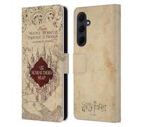 Head Case Designs sous Licence Officielle Harry Potter The Marauder's Map Prisoner of Azkaban II Coque en Cuir à Portefeuille Compatible avec Samsung Galaxy A35 5G