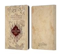 Head Case Designs sous Licence Officielle Harry Potter The Marauder's Map Prisoner of Azkaban II Étui Portefeuille en Cuir Compatible avec Amazon Kindle Paperwhite 6