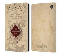 Head Case Designs sous Licence Officielle Harry Potter The Marauder's Map Prisoner of Azkaban II Étui Portefeuille en Cuir Compatible avec Amazon Fire 7 2022