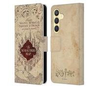 Head Case Designs sous Licence Officielle Harry Potter The Marauder's Map Prisoner of Azkaban II Étui Portefeuille en Cuir Compatible avec Samsung Galaxy S24 5G