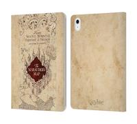Head Case Designs sous Licence Officielle Harry Potter The Marauder's Map Prisoner of Azkaban II Étui Portefeuille en Cuir Compatible avec Apple iPad Air 11 2020/2022/2024/2025