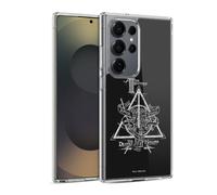 Head Case Designs sous Licence Officielle Harry Potter Triangle Symbol Deathly Hallows XIV Coque en Gel [Qualité Militaire] Compatible avec Samsung Galaxy S25 Ultra Et Compatible avec MagSafe