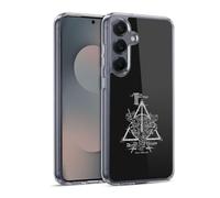 Head Case Designs sous Licence Officielle Harry Potter Triangle Symbol Deathly Hallows XIV Coque en Gel [Protection de Qualité Militaire] Compatible avec Samsung Galaxy S25 Et Compatible avec MagSafe
