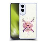 Head Case Designs sous Licence Officielle Harry Potter Until The Very End Wands Deathly Hallows XXVI Coque en Gel [Protection de Qualité Militaire] Compatible avec Samsung Galaxy S25 Edge