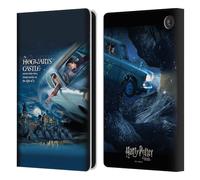 Head Case Designs sous Licence Officielle Harry Potter Voitures Volantes Poster Chamber of Secrets III Étui Portefeuille en Cuir Compatible avec Amazon Fire 7 2022