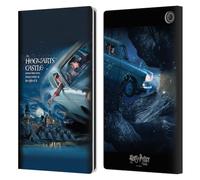 Head Case Designs sous Licence Officielle Harry Potter Voitures Volantes Poster Chamber of Secrets III Étui Portefeuille en Cuir Compatible avec Amazon Fire Max 11 2023