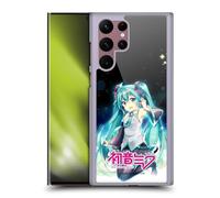 Head Case Designs sous Licence Officielle Hatsune Miku Ciel de Nuit Graphiques Coque Dure pour l'arrière Compatible avec Samsung Galaxy S22 Ultra 5G