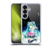 Head Case Designs sous Licence Officielle Hatsune Miku Ciel de Nuit Graphiques Coque en Gel [Protection de Qualité Militaire] Compatible avec Samsung Galaxy S25 Et Compatible avec MagSafe