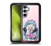 Head Case Designs sous Licence Officielle Hatsune Miku Clin d'oeil Graphiques Étui Antichoc Ultra-Blindé Compatible avec Samsung Galaxy A55 5G