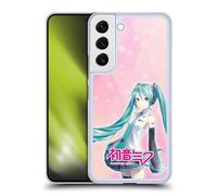 Head Case Designs sous Licence Officielle Hatsune Miku étoile Graphiques Coque Dure pour l'arrière Compatible avec Samsung Galaxy S22 5G