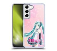 Head Case Designs sous Licence Officielle Hatsune Miku étoile Graphiques Coque en Gel [Protection de Qualité Militaire] Compatible avec Samsung Galaxy S22 5G Et Compatible avec MagSafe