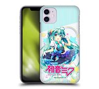 Head Case Designs sous Licence Officielle Hatsune Miku étoiles et Arc-en-Ciel Graphiques Coque Dure pour l'arrière Compatible avec Apple iPhone 11