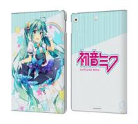Head Case Designs sous Licence Officielle Hatsune Miku étoiles et Arc-en-Ciel Graphiques Étui Portefeuille en Cuir Compatible avec Apple iPad 10.2 2019/2020/2021