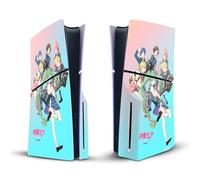 Head Case Designs sous Licence Officielle Hatsune Miku Lycée Graphiques Vinyle Autocollant De Jeu Peau Autocollant Couverture Compatible avec Sony PlayStation 5 PS5 Slim Disc Edition Console