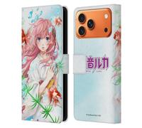 Head Case Designs sous Licence Officielle Hatsune Miku Megurine Luka Personnages Étui Portefeuille en Cuir Compatible avec Apple iPhone 17 Pro Max