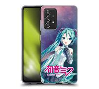 Head Case Designs sous Licence Officielle Hatsune Miku Nébuleuse Graphiques Coque en Gel [Protection de Qualité Militaire] Compatible avec Galaxy A52 / A52s / 5G (2021)